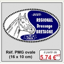 Plaque métal num :Réf. PMG (16 x 10 cm)